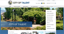 Desktop Screenshot of cityoftalent.org